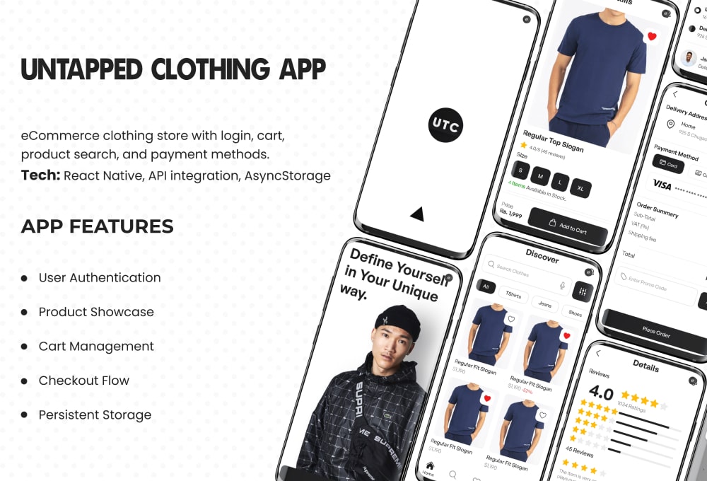 E-Commerce Full Stack Mobile App & Admin Panel